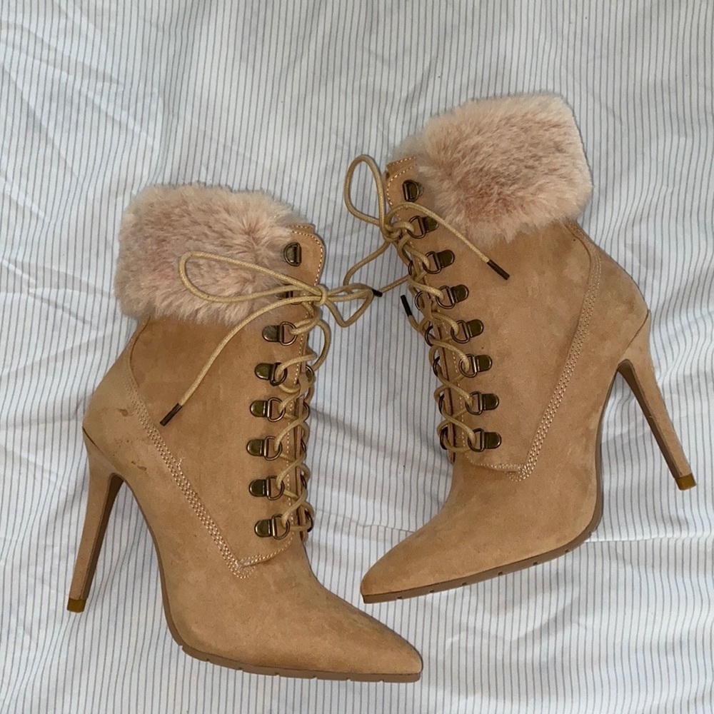 Tan Booties